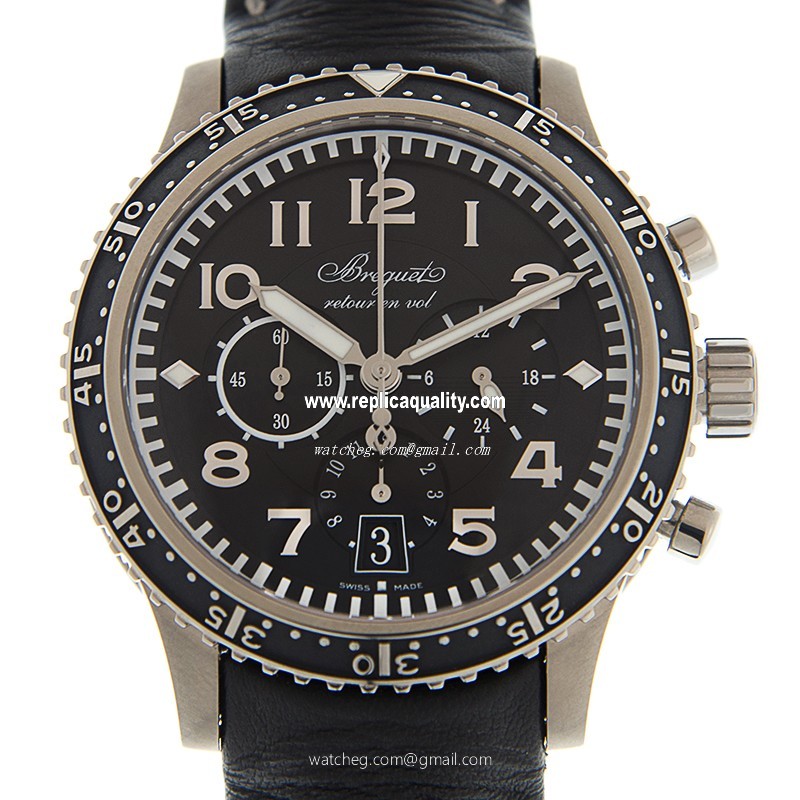 Breguet TYPE XXI 3810TI/H2/3ZU Automatic Titanium Black