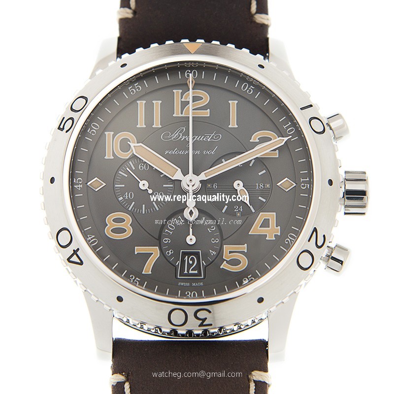 Breguet TYPE XXI 3817ST/X2/3ZU Automatic Stainless Steel Dark grey