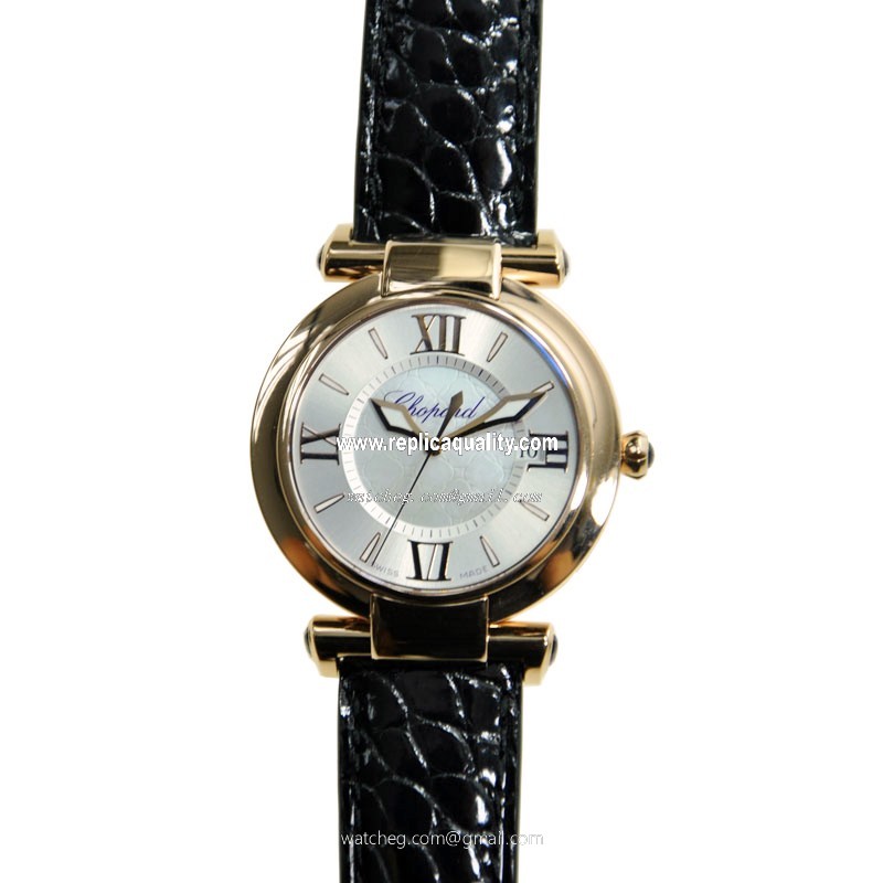 Chopard IMPERIALE 384221-5001 Quartz 18kt Rose Gold Silver
