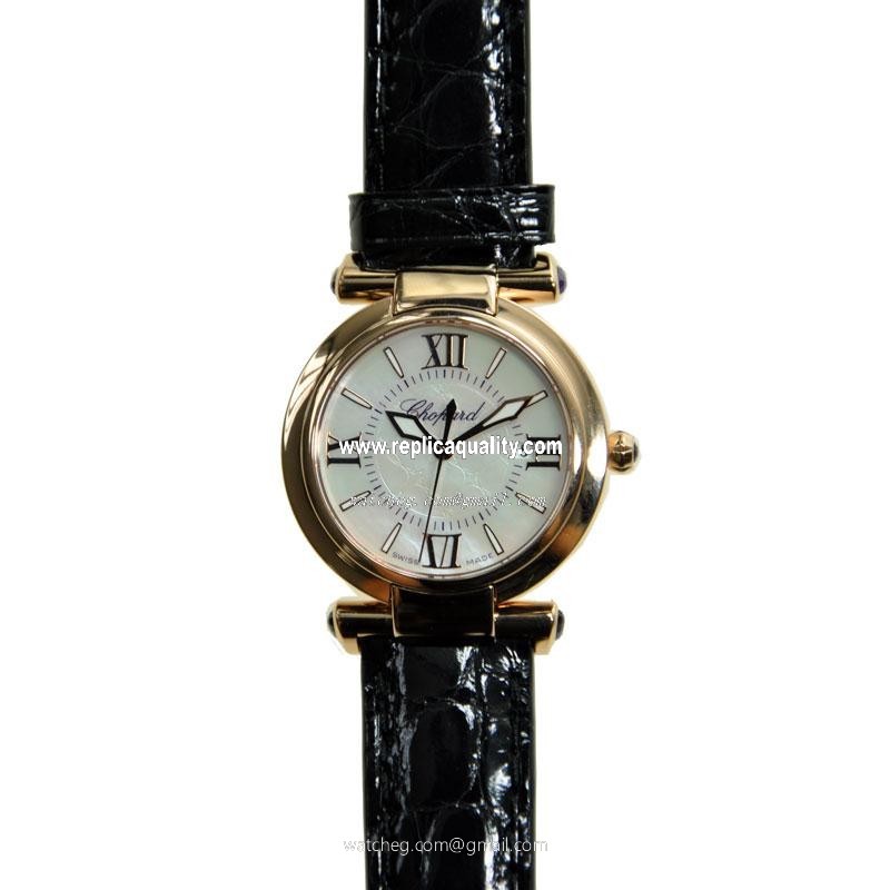 Chopard IMPERIALE 384238-5001 Quartz 18kt Rose Gold Silver
