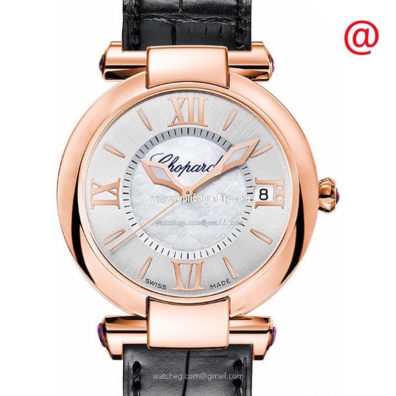 Chopard IMPERIALE 384822-5001 Automatic 18kt Rose Gold Silver