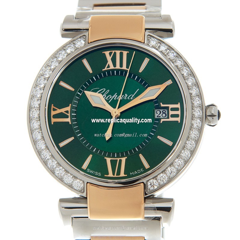 Chopard IMPERIALE 388532-6009  Quartz 18kt Rose Magic & Diamond Green
