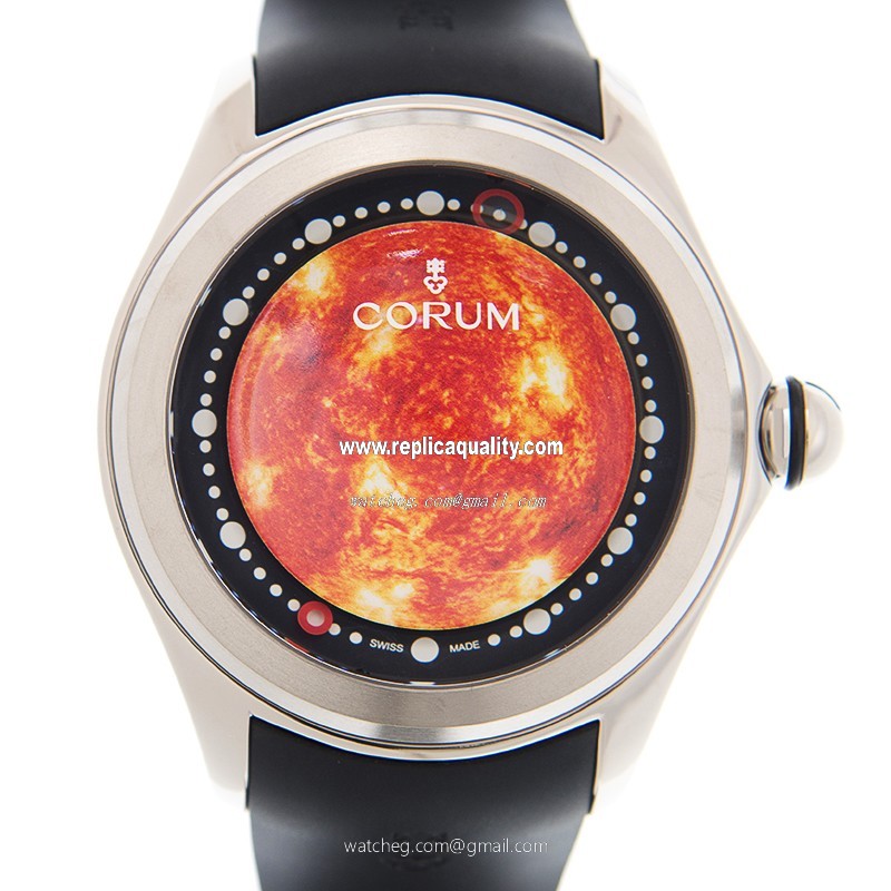 Corum BUBBLE 390.101.04/0371 SO01 Automatic Titanium Orange