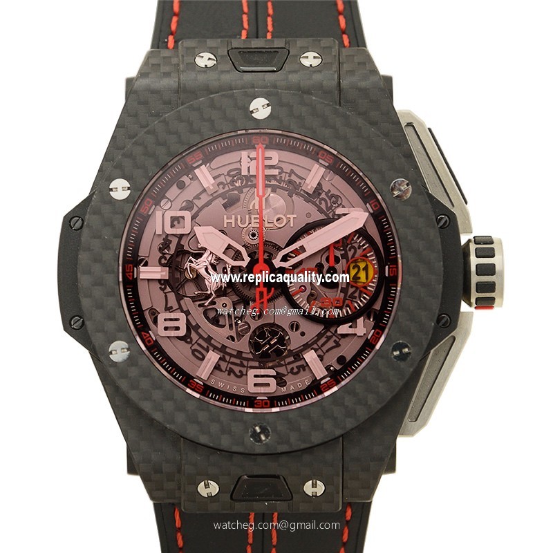 Hublot BIG BANG 401.QX.0123.VR Automatic Carbon Fiber Red