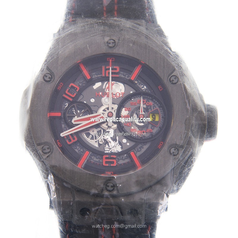 Hublot BIG BANG 402.QU.0113.WR Automatic Carbon Fiber Black
