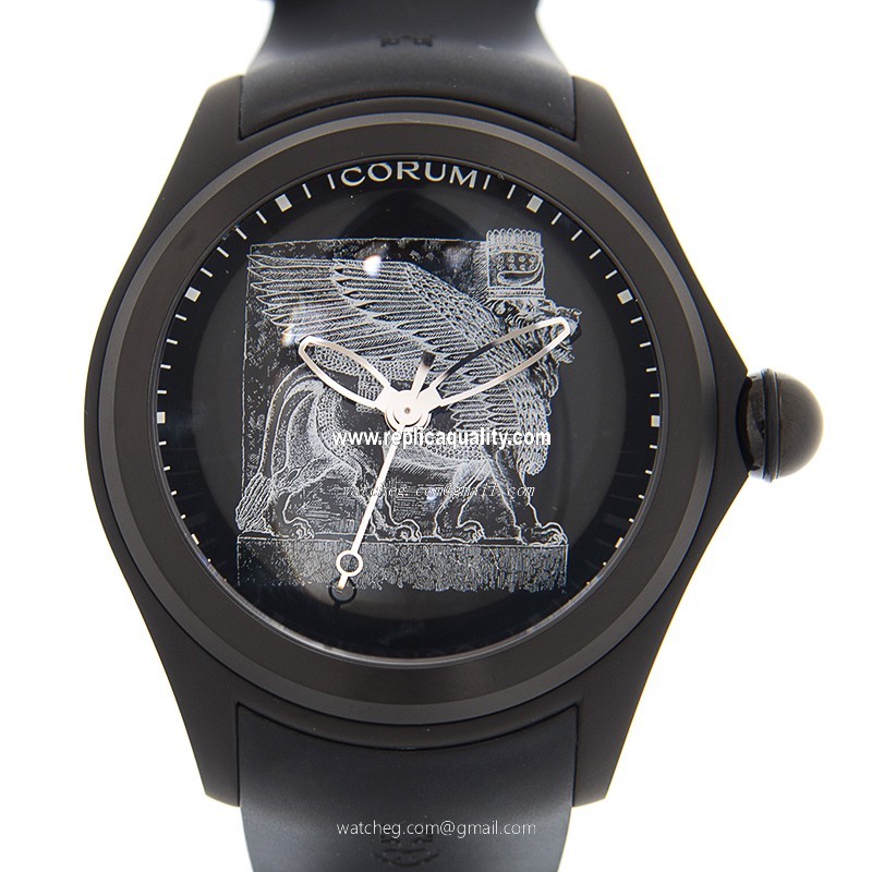 Corum BUBBLE 403.101.95/0371 BO01 Automatic Stainless Steel Black