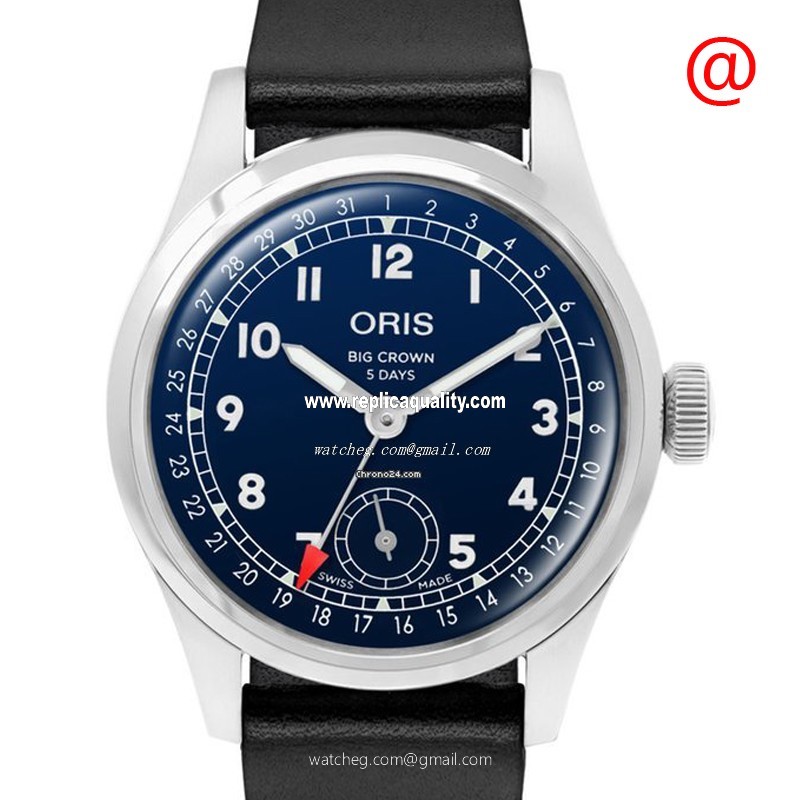 Oris BIG CROWN 403 7776 4065-07 5 19 11 Automatic Stainless Steel Blue