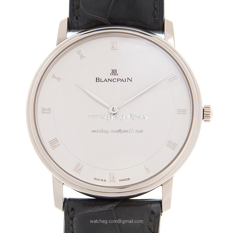Blancpain CLASSIC 4053-1542-55A Automatic 18kt White Gold Beige