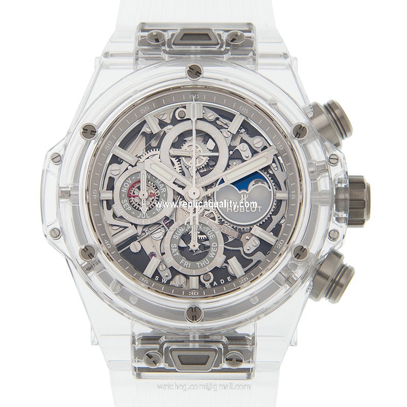 Hublot BIG BANG 406.JX.0120.RT Automatic Sapphire Transparent Skull