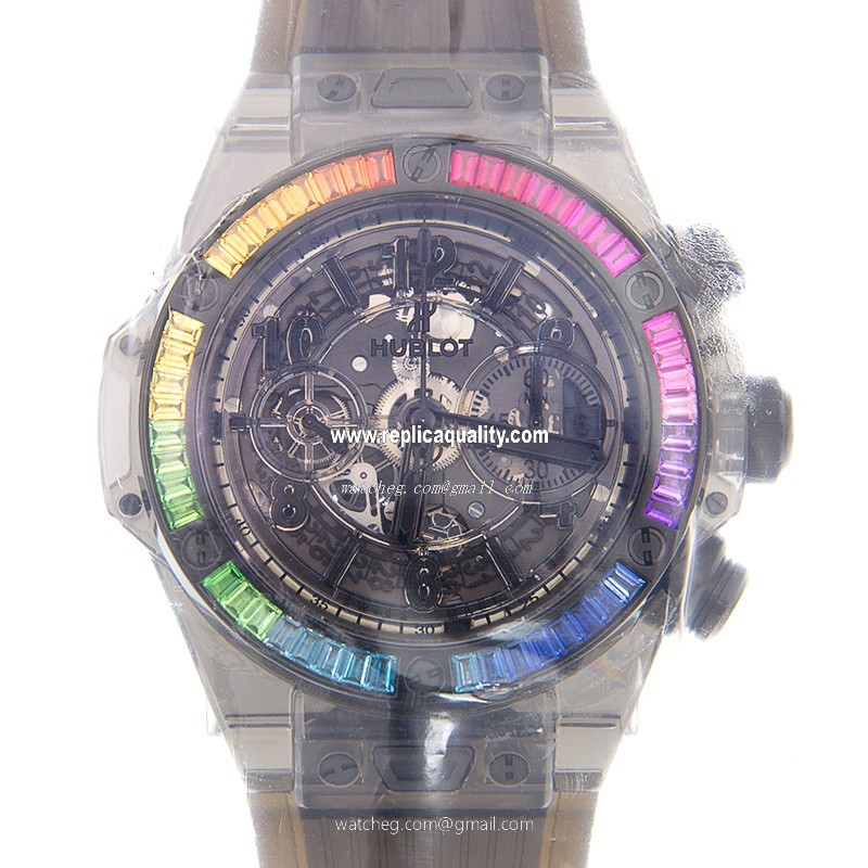 Hublot BIG BANG 411.JB.4901.RT.4099 Automatic Sapphire Crystal Black