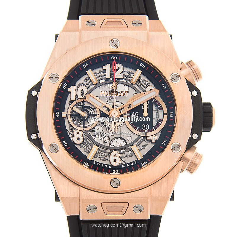 Hublot BIG BANG 411.OX.1180.RX Automatic 18kt Rose Gold Black