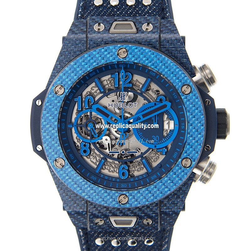 Hublot BIG BANG 411.YL.5190.NR.IT115 Automatic Carbon Fiber Silver