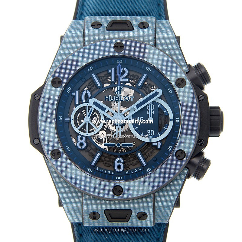 Hublot BIG BANG 411.YL.5190.NR.ITI16 Automatic Carbon Fiber Dark Grey