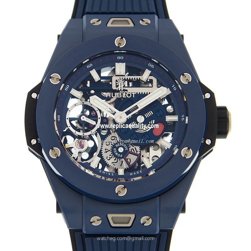 Hublot BIG BANG 414.EX.5123.RX Manual Wind Ceramic Blue