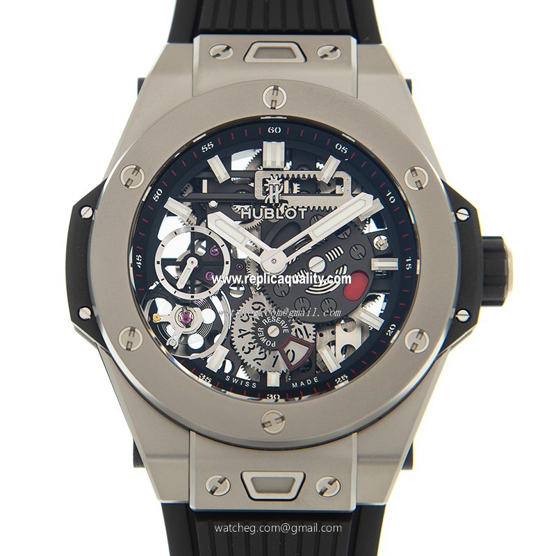 Hublot BIG BANG 414.NI.1123.RX Manual Wind Titanium Transparent Skull