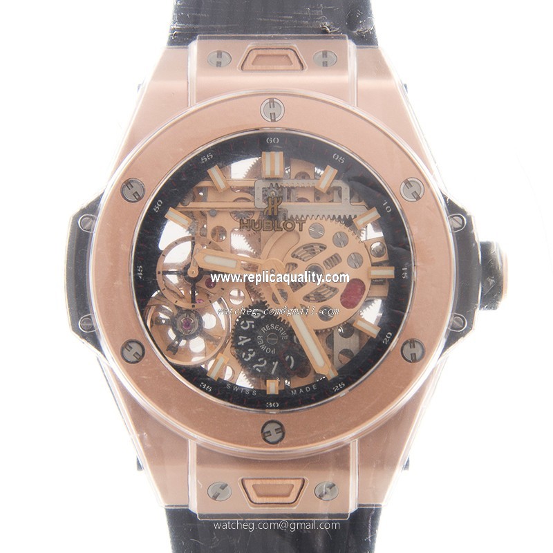 Hublot BIG BANG 414.OI.1123.RX Manual Wind 18kt Rose Gold Black