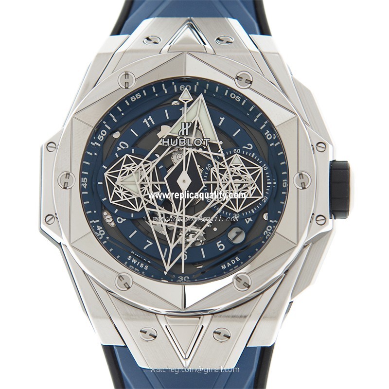 Hublot BIG BANG 418.NX.5107.RX.MXM20 Automatic Titanium Blue