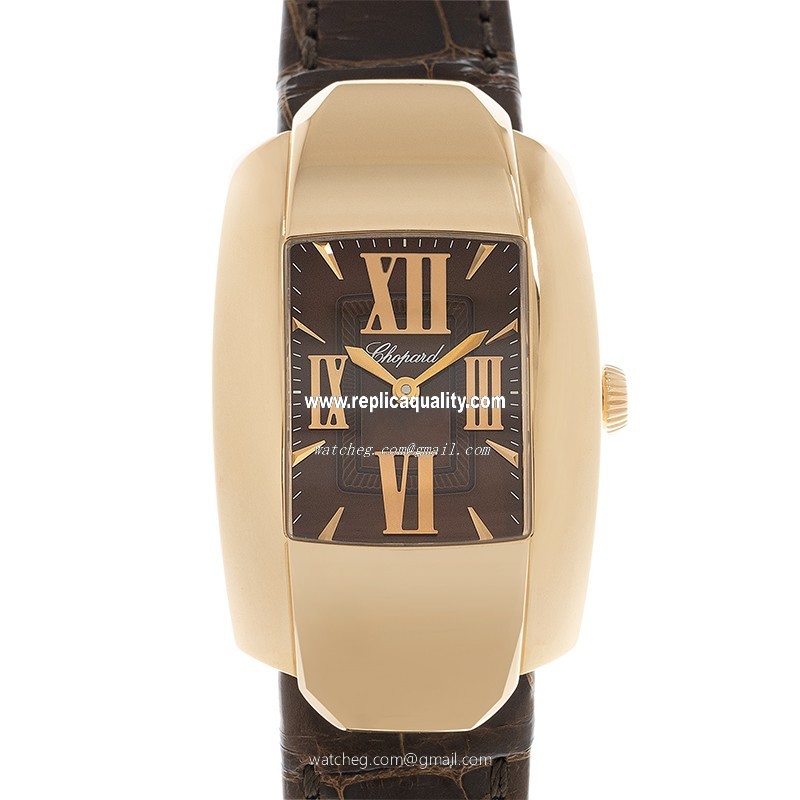Chopard LA STRADA 419255-5002 Quartz 18kt Rose Gold Brown