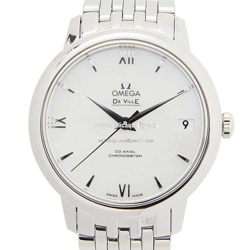 Omega DE VILLE 424.10.33.20.05.001 Automatic Stainless Steel White
