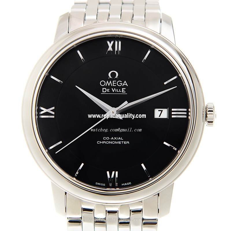 Omega DE VILLE 424.10.40.20.01.001 Automatic Stainless Steel Black