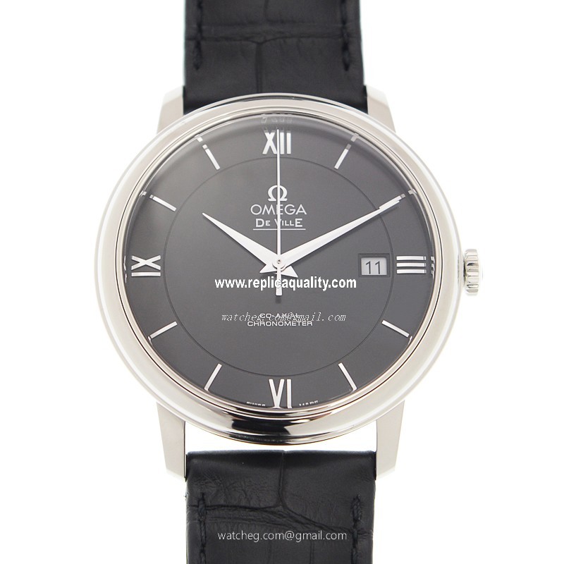 Omega DE VILLE 424.13.40.20.01.001 Automatic Stainless Steel Black