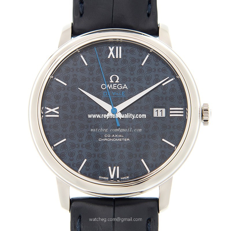Omega DE VILLE 424.13.40.20.03.003 Automatic Stainless Steel Blue