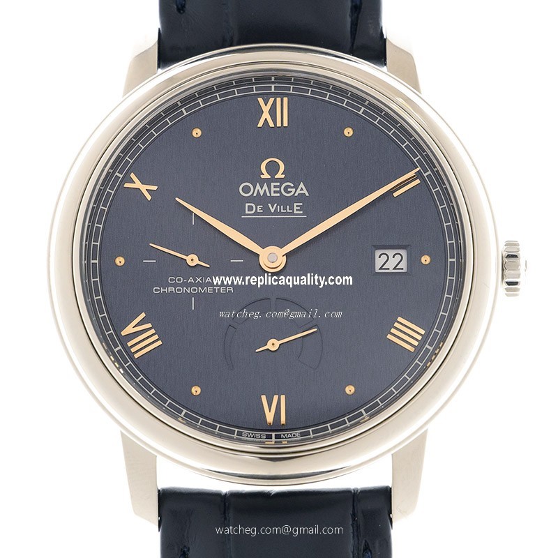 Omega DE VILLE 424.13.40.21.03.003 Automatic Stainless Steel Blue