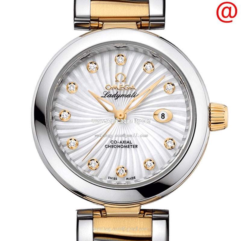 Omega DE VILLE 425.20.34.20.55.002 Automatic 18kt Gold & Steel White