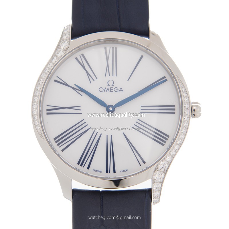 Omega DE VILLE 428.18.39.60.04.001 Quartz Stainless Steel White