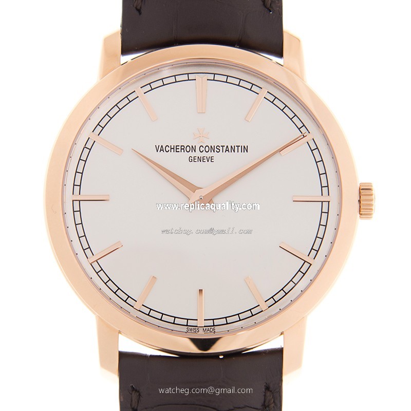 Vacheron Constantin PATRIMONY TRADITIONELLE 43075/000R-9737 Automatic 18kt Rose Gold Silver