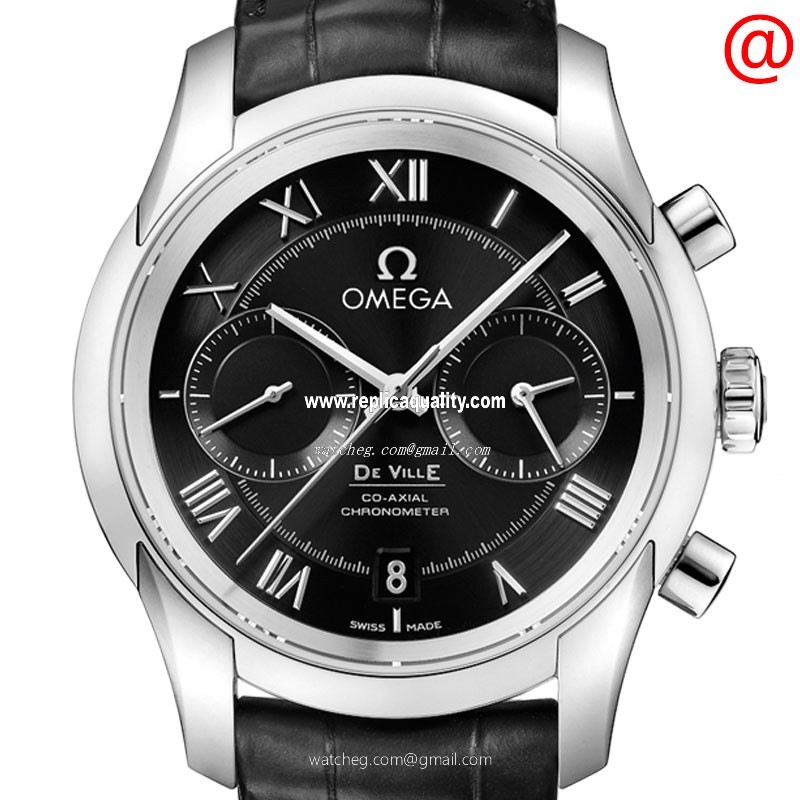 Omega DE VILLE 431.13.42.51.01.001 Automatic Stainless Steel Black