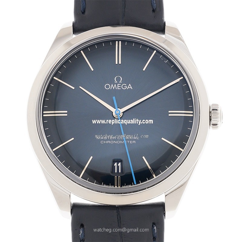 Omega DE VILLE 432.13.40.21.03.001 Manual Wind Stainless Steel Blue 