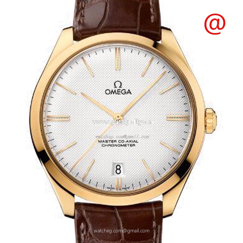 Omega DE VILLE 432.53.40.21.02.001 Manual Wind 18kt Yellow Gold Silver