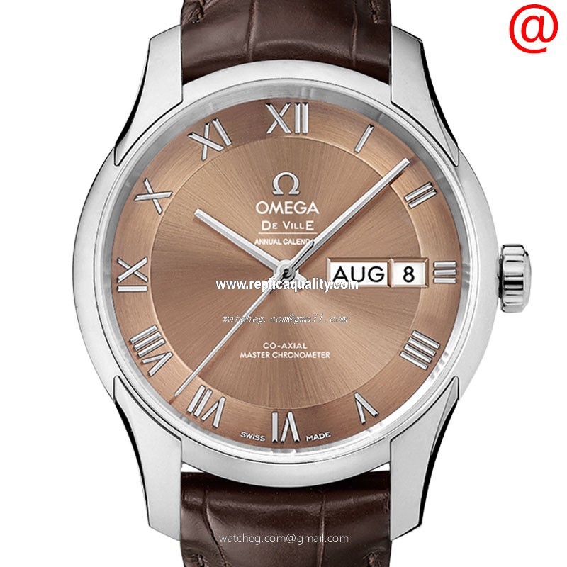 Omega DE VILLE 433.13.41.22.10.001 Automatic Stainless Steel Brown