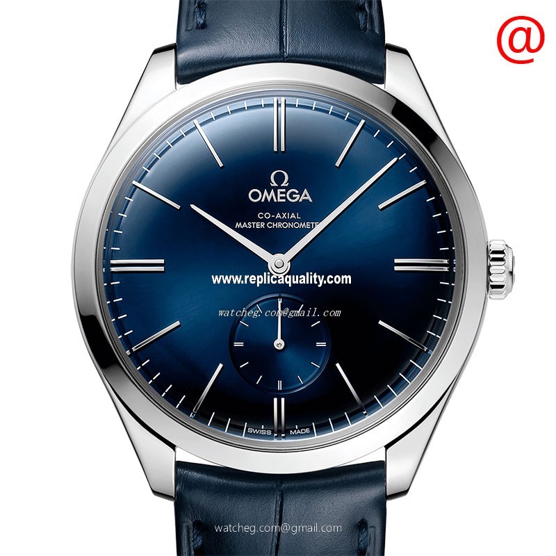 Omega DE VILLE 435.13.40.21.03.002 Manual Wind Stainless Steel Blue