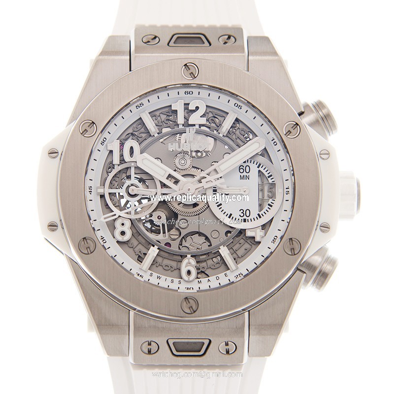 Hublot BIG BANG 441.NE.2010.RW Automatic PVD Titanium Transparent Skull