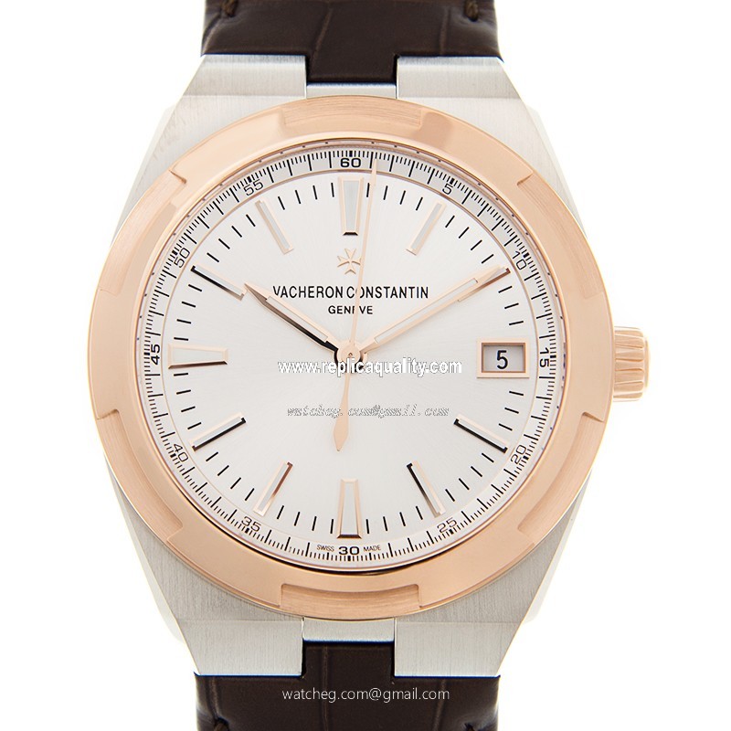 Vacheron Constantin OVERSEAS 4500V/000M-B127 Automatic 18kt Rose Gold & Steel Silver