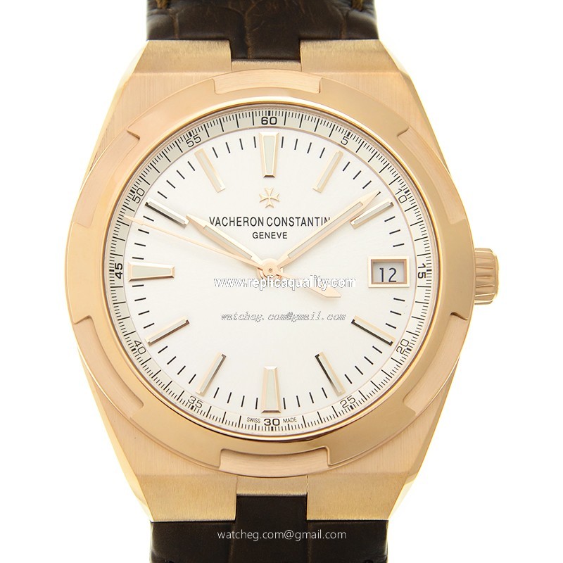 Vacheron Constantin OVERSEAS 4500V/000R-B127 Automatic 18kt Rose Gold Silver
