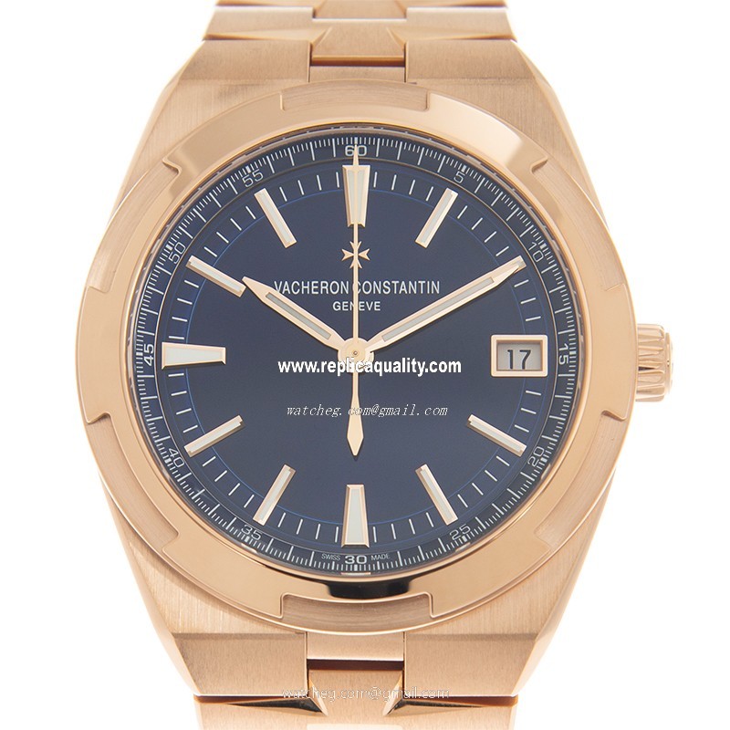 Vacheron Constantin OVERSEAS 4500V/110R-B705 Automatic 18kt Rose Gold Blue