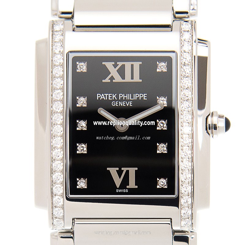 Patek Philippe TWENTY-4 4910/10A-001 Quartz Stainless Steel Black