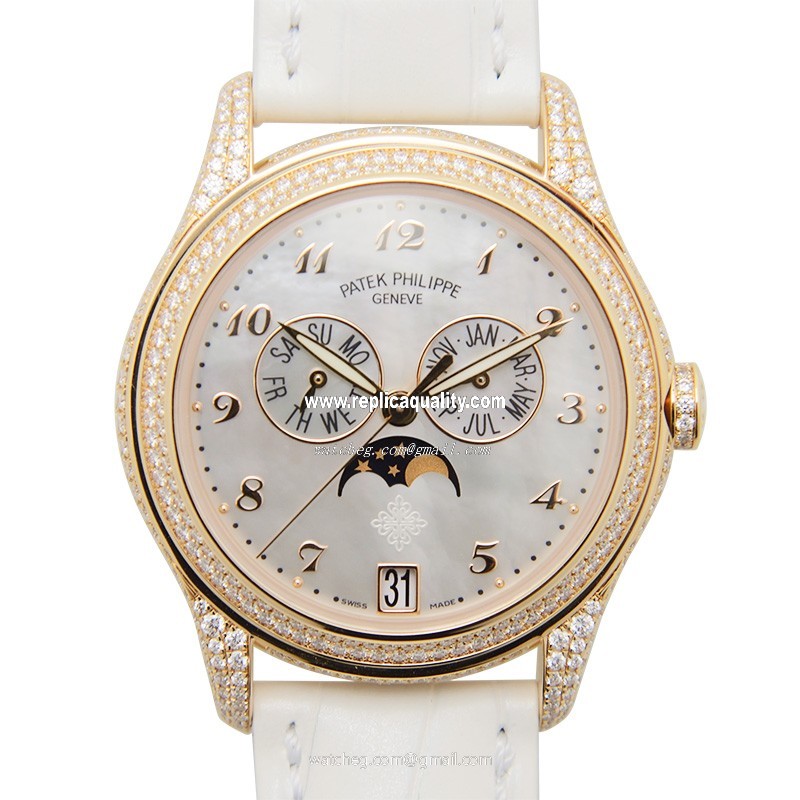Patek Philippe COMPLICATIONS 4937R-001 Automatic 18kt Rose Gold & Diamonds White