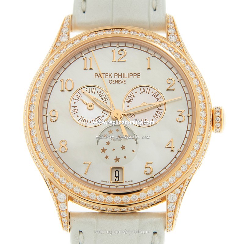 Patek Philippe COMPLICATIONS 4948R-001 Automatic 18kt Rose Gold & Diamonds White
