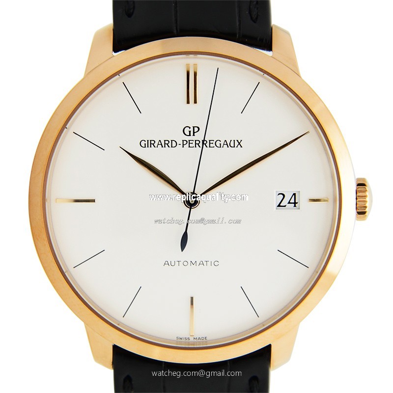 Girard Perregaux GIRARD-PERREGAUX 1966 4952752131BK6A Automatic 18kt Rose Gold White