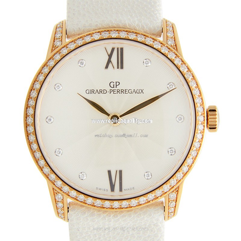 Girard Perregaux GIRARD-PERREGAUX 1966 49528D52B171-IK7A Automatic 18kt Rose Gold & Diamonds White