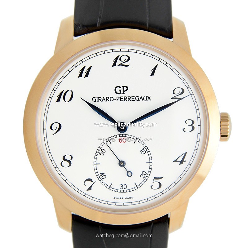Girard Perregaux GIRARD-PERREGAUX 1966 4953452711BK6A Automatic 18kt Rose Gold White