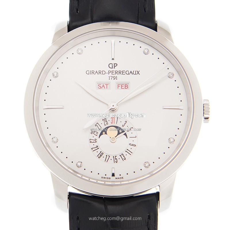 Girard Perregaux GIRARD-PERREGAUX 1966 49535-11-1A2-BB60 Automatic Stainless Steel White