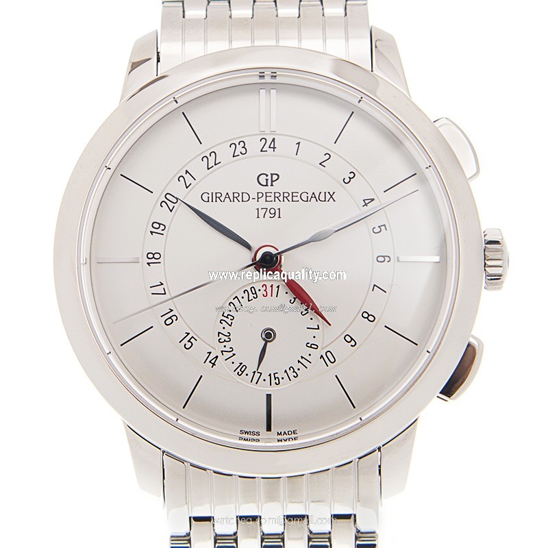 Girard Perregaux 1966 49544-11-132-11A Automatic Stainless Steel Silver