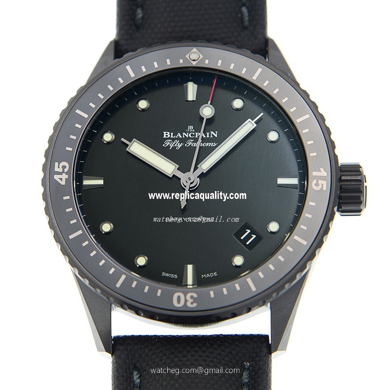 Blancpain FIFTY FATHOMS 5000-0130-B52A Automatic Ceramic Black