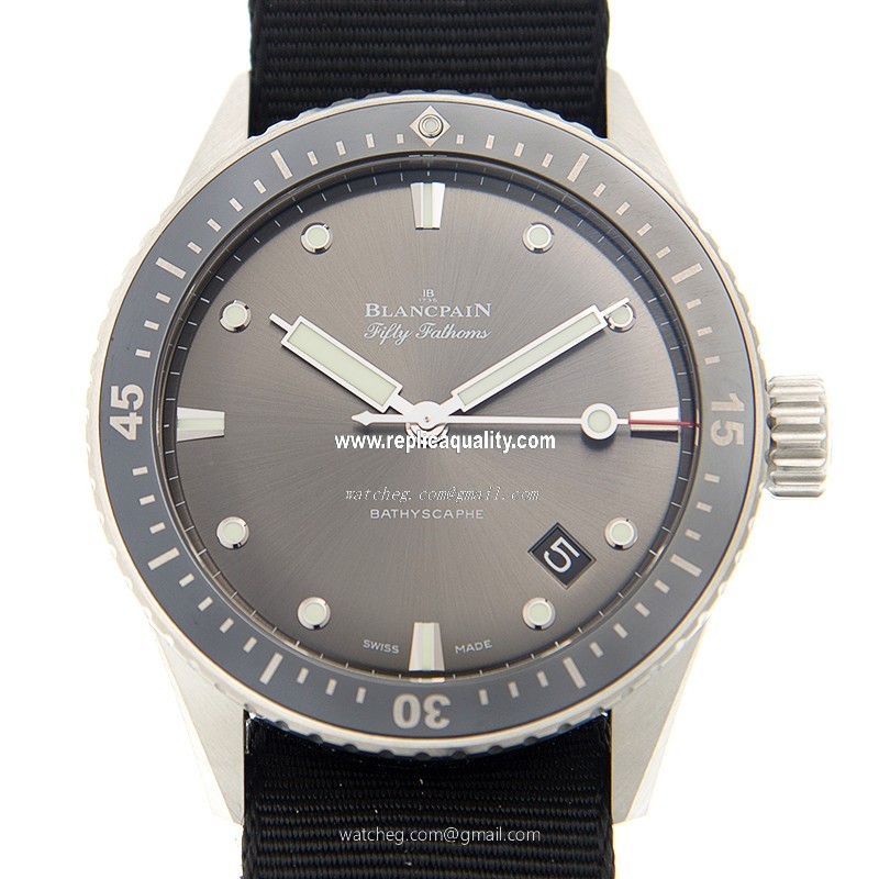 Blancpain FIFTY FATHOMS 5000-1110-NABA Automatic Stainless Steel Silver