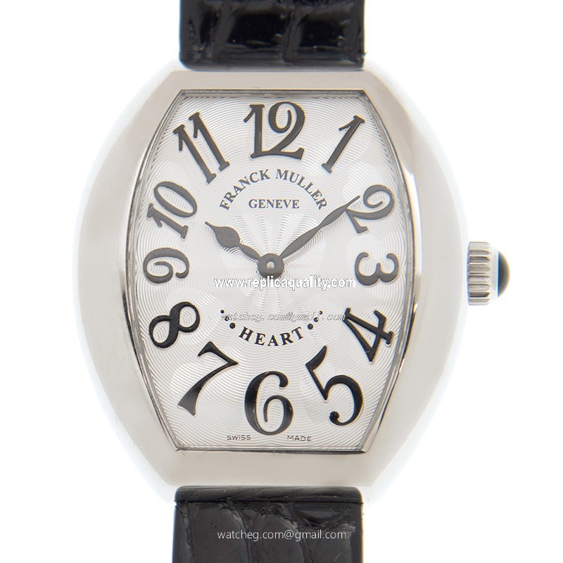 Franck Muller HEART 5002 L QZ (AC)-BLACK Quartz Stainless Steel Silver